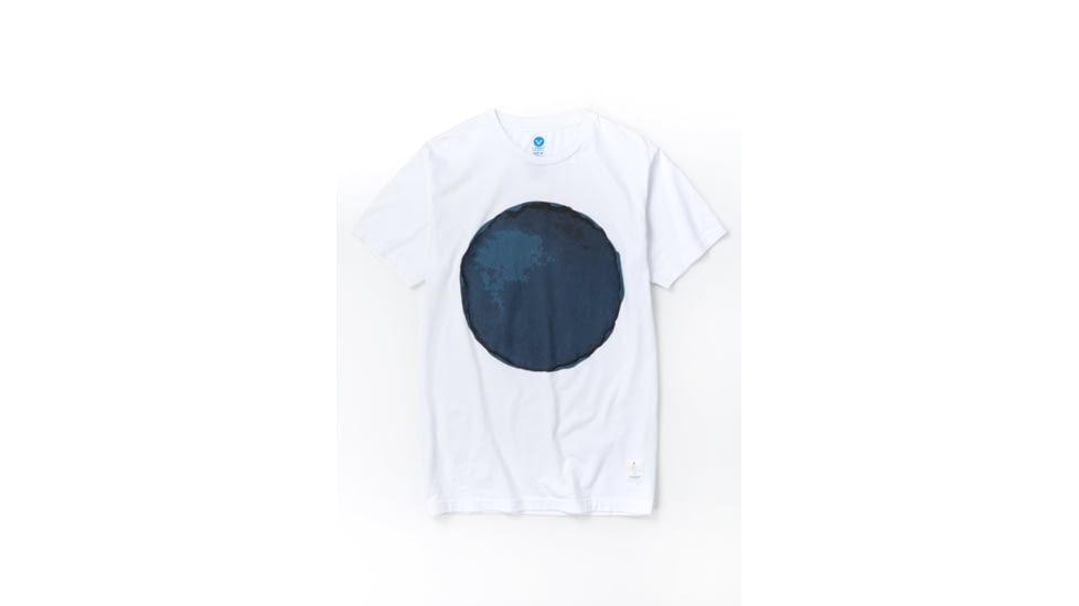 Vast Blue Planet Short Sleeve T-Shirt, White, Large, B3275-White-L