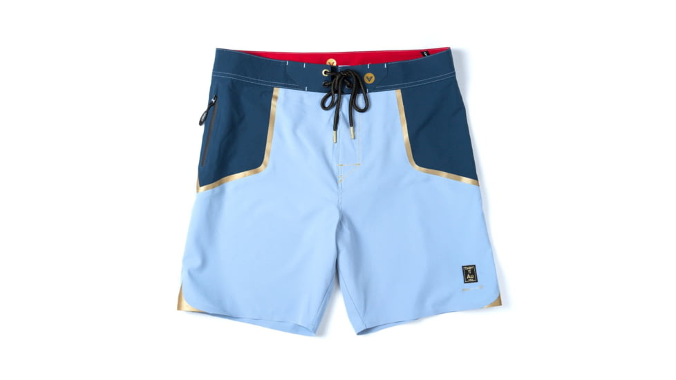 Vast Cool Breeze Men's Boardshort, Navy/Light Blue, B616-107