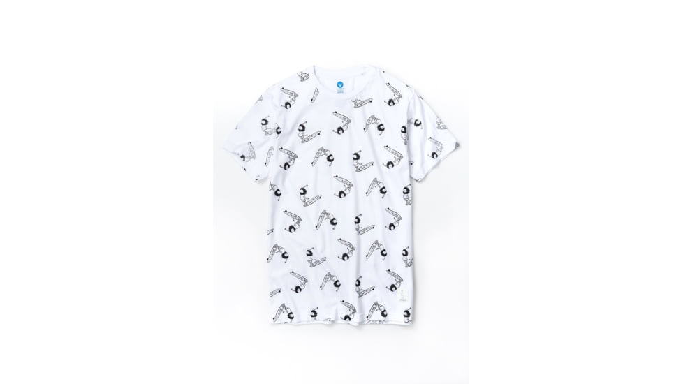 Vast Hail Yogi Short Sleeve T-Shirt, B3274-White