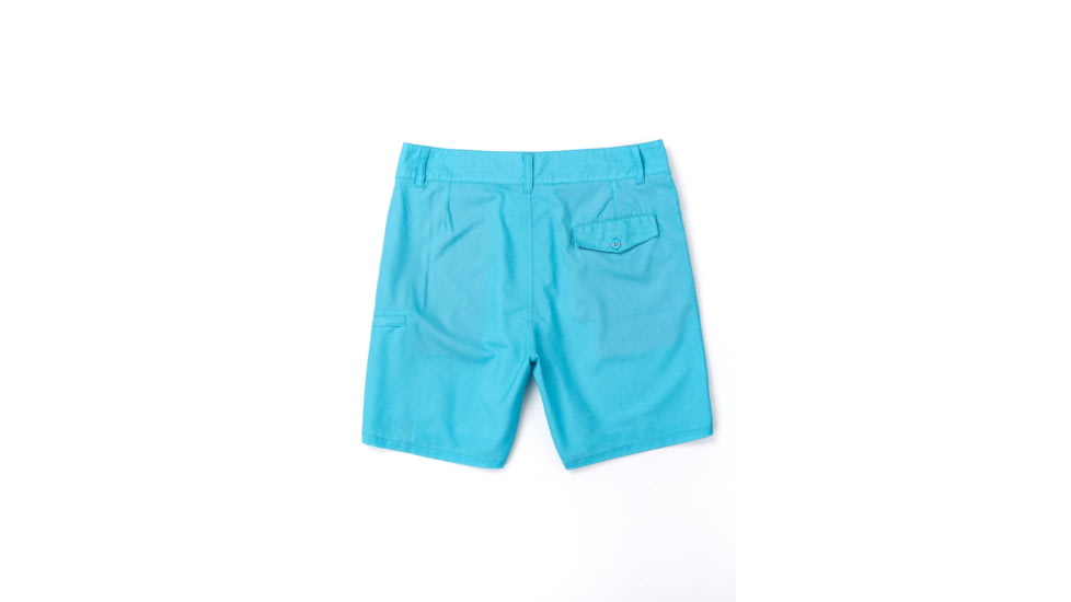 Vast Linen Mondos Men's Boardshort, Aqua, B3247-Aqua