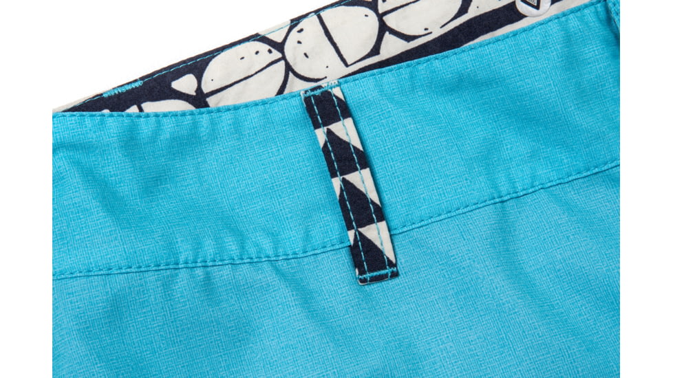 Vast Linen Mondos Men's Boardshort, Aqua, B3247-Aqua