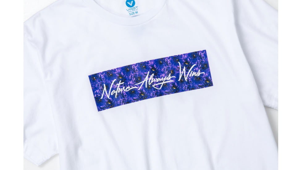 Vast Nature Box Short Sleeve T-Shirt, B3272-White