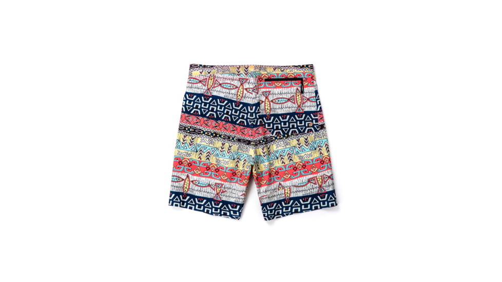 Vast Navajo Men's Boardshort, Blue Multi, B3244