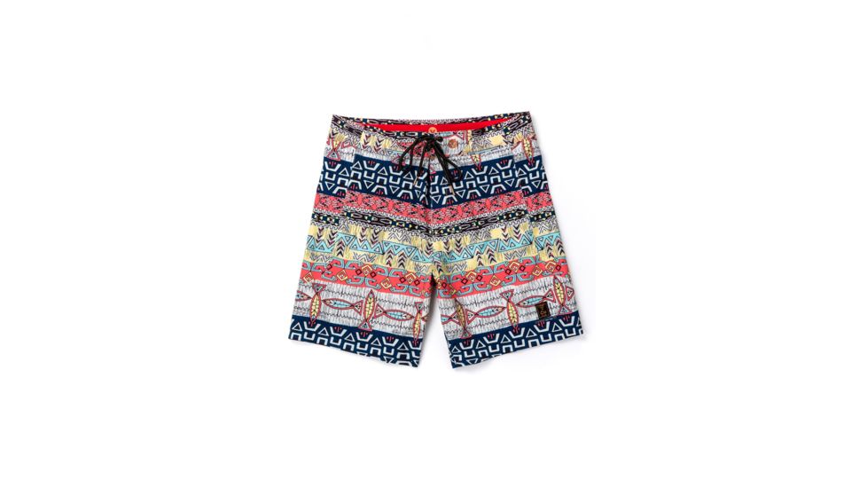 Vast Navajo Men's Boardshort, Blue Multi, B3244