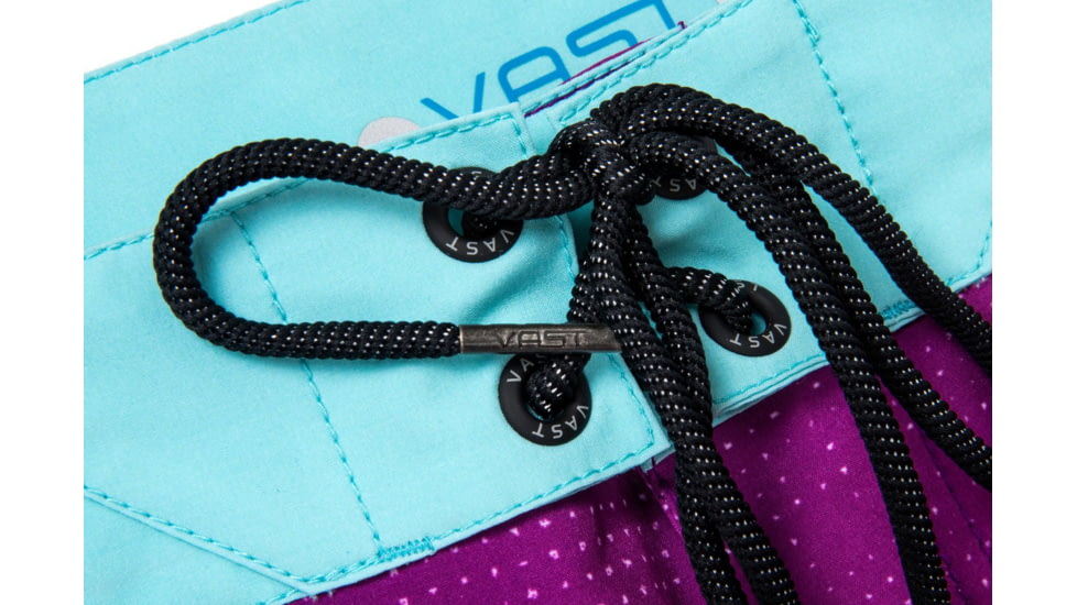 Vast Reef Glitch Men's Boardshort, B3249-Aqua Multi