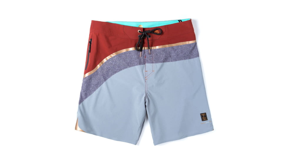 Vast Strata Men's Boardshort, Copper/Gray, B619-112