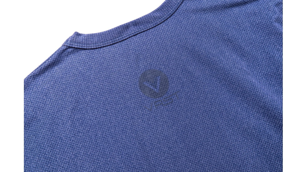 Vast Where Surfing Lives Logo Aqua Terra T-Shirt, Navy B3289
