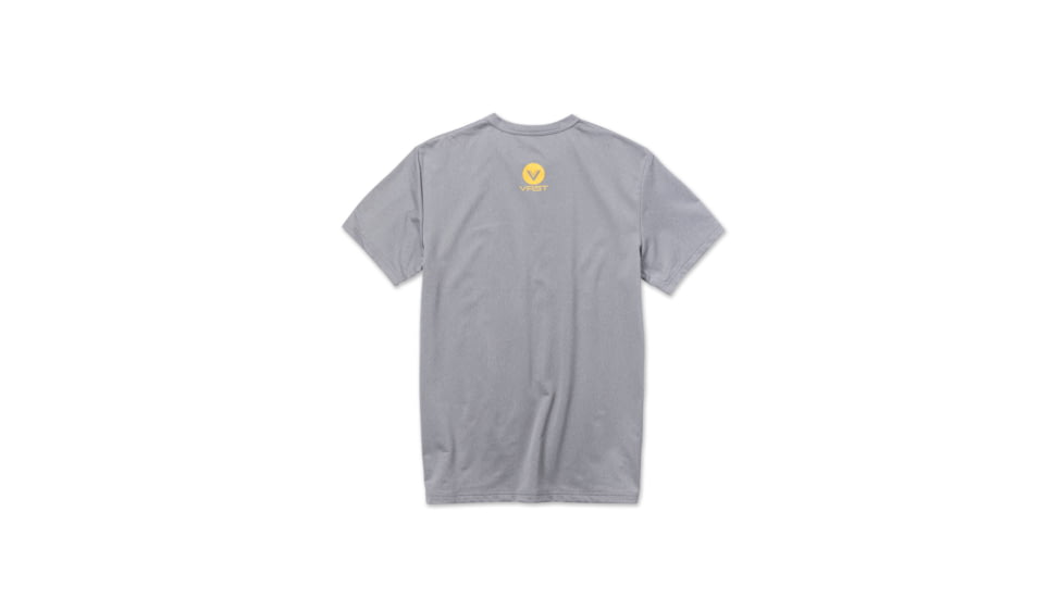 Vast Where Surfing Lives Logo Aqua Terra T-Shirt, Grey, B3292