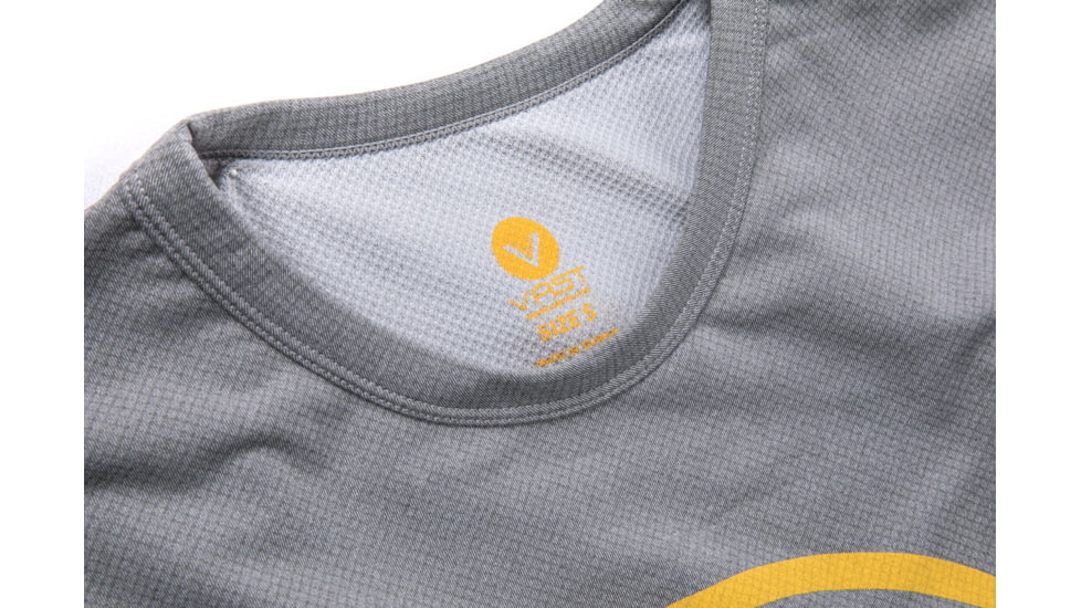 Vast Where Surfing Lives Logo Aqua Terra T-Shirt, Grey, B3292