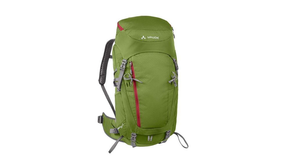 Vaude Asymmetric 42+8 Backpack, Green Pepper, 11743-785