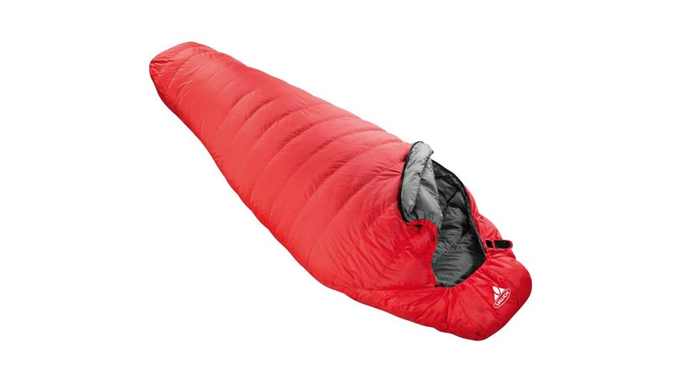 Vaude Featherlight 350 Sleeping Bag, Red 724030