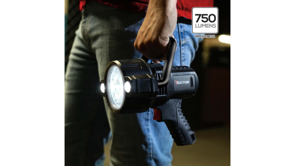 Vector Triple LED Flashlight Spotlight — CampSaver