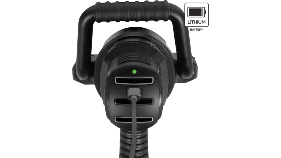 Vector Triple LED Flashlight Spotlight, Black, SLV2V