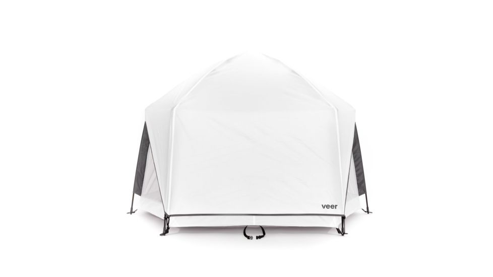 Veer Basecamp, White Fabric/Black Frame, ABAS001-GRAY
