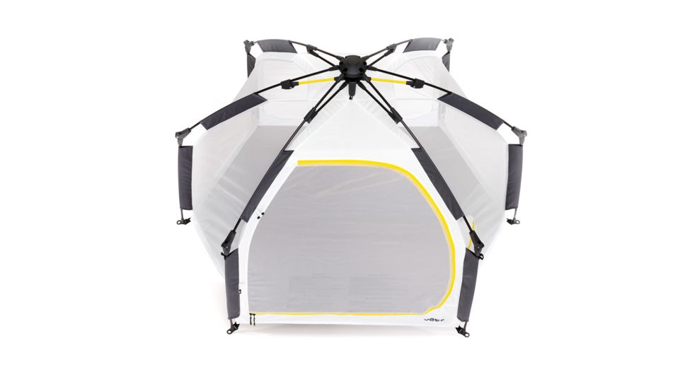 Veer Basecamp, White Fabric/Black Frame, ABAS001-GRAY