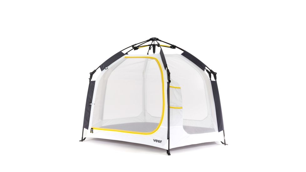 Veer Basecamp, White Fabric/Black Frame, ABAS001-GRAY