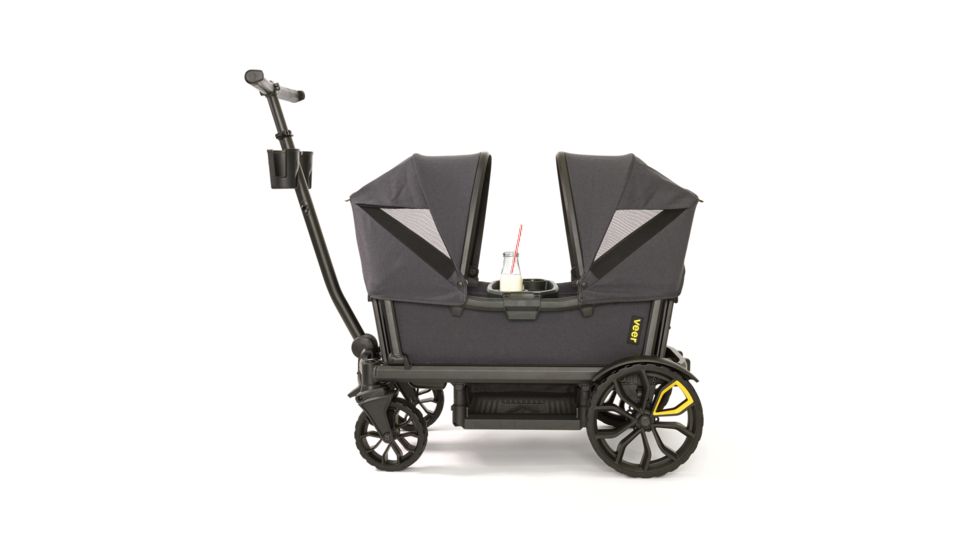 Veer Retractable Canopy, Heather Gray/Black ACAN001-BLK