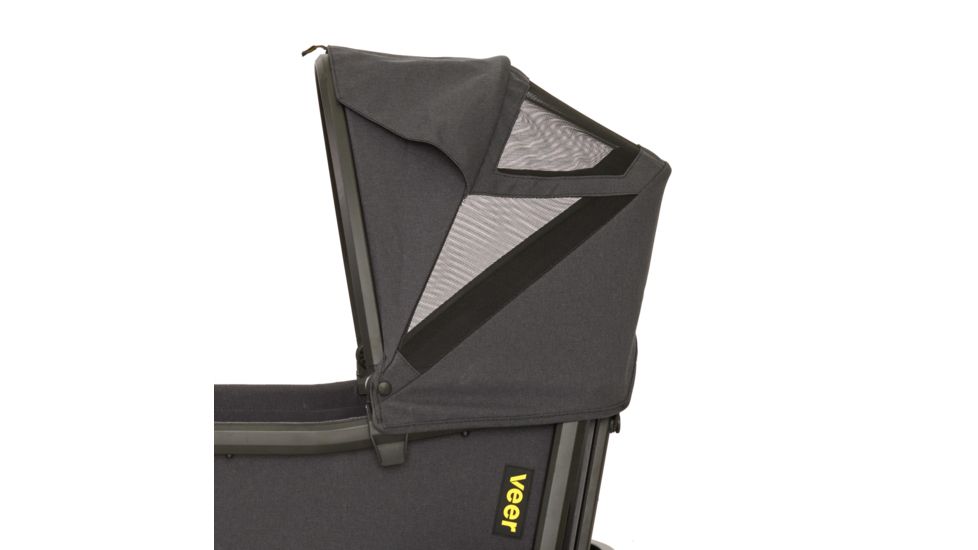 Veer Retractable Canopy, Heather Gray/Black ACAN001-BLK