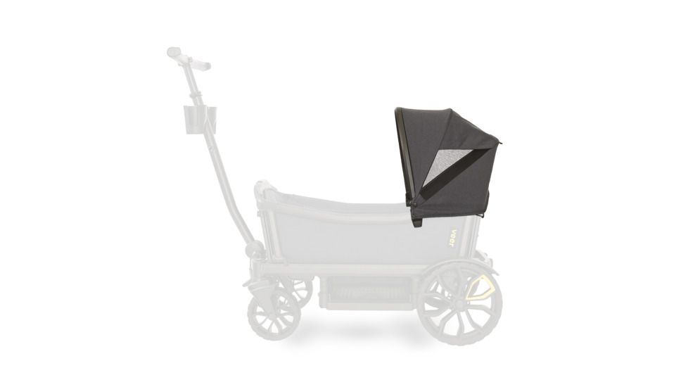 Veer Retractable Canopy, Heather Gray/Black ACAN001-BLK