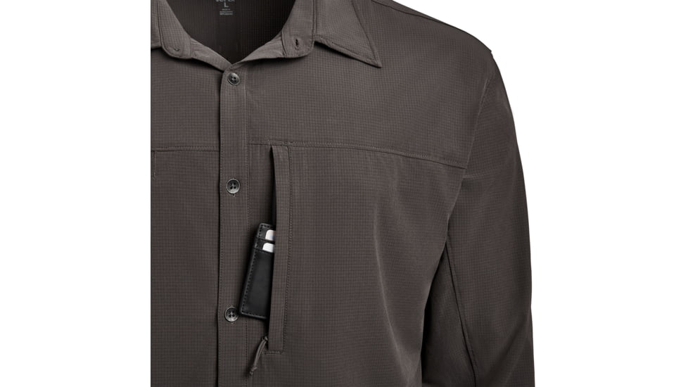 Vertx Flagstaff Short Sleeve Shirt - Mens, Battle Ship Grey, Extra Large, 1525 BSG XLARGE