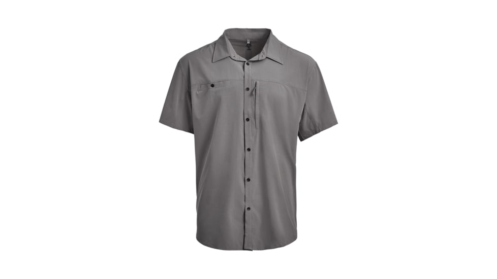 Vertx Flagstaff Short Sleeve Shirt - Mens, Carbide, Medium, 1525 CRB MEDIUM