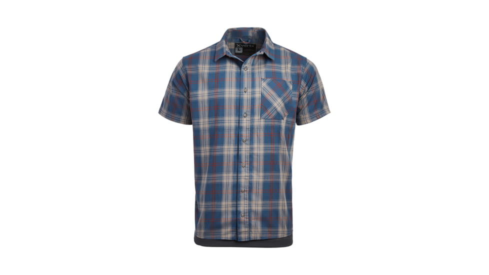 Vertx Guardian Stretch Short Sleeve Shirt - Mens, Steve Rogers Plaid, Large/Regular, 1432 SRP Large