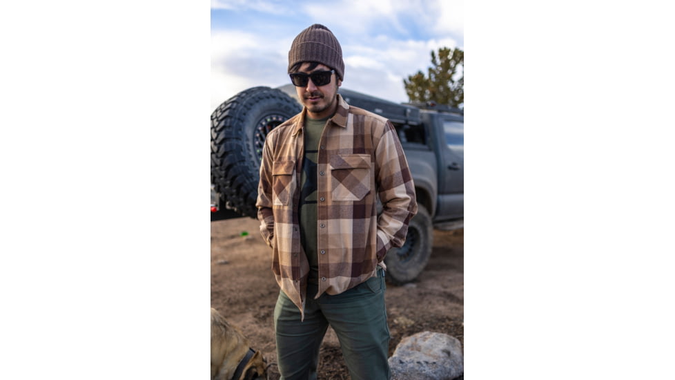 Vertx Last Line Flannel - Mens, Barren, Large, 1522 BAR LARGE