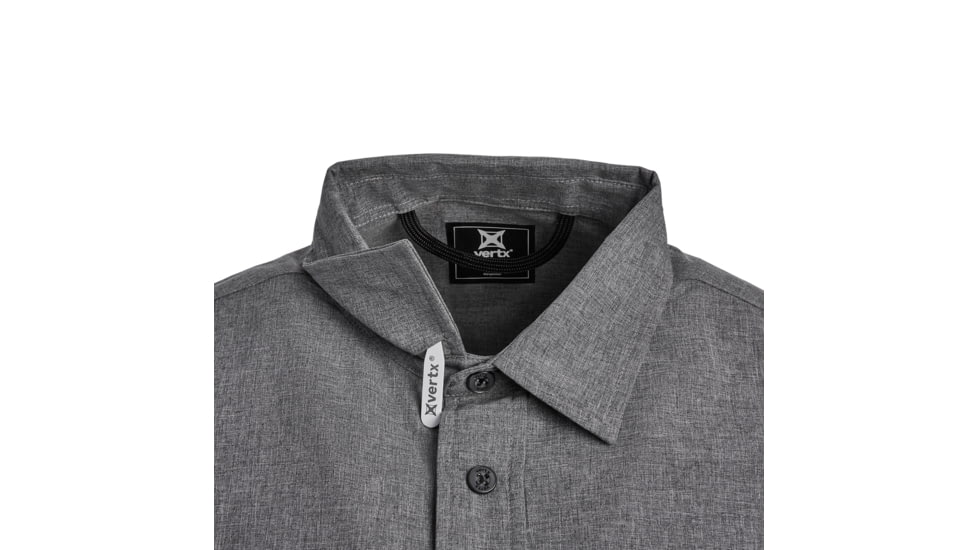 Vertx Recce Short Sleeve Technical Shirt - Mens, Craft Grey, Small, 1520 CGY SMALL
