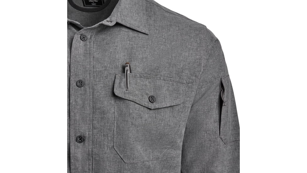 Vertx Recce Short Sleeve Technical Shirt - Mens, Craft Grey, Small, 1520 CGY SMALL