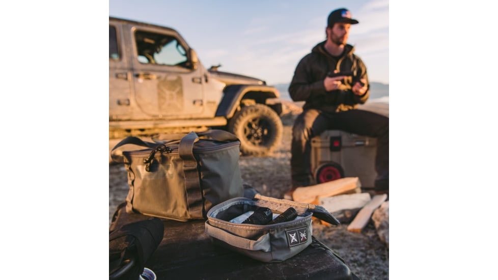 Vertx Vtac Stackable Extra Small Storage Cube, Peak Grey, F1 VTX5700 PGY NA