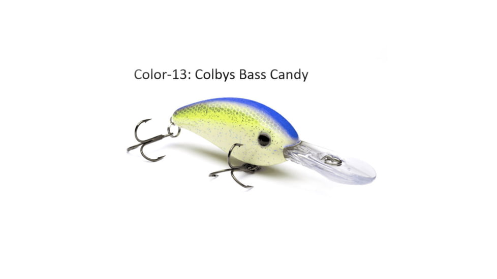 Vexan 12 in PHAT BOYs and Verns Stoneroller Crankbait Lures, Chart King, 3/4 oz, PB12-4