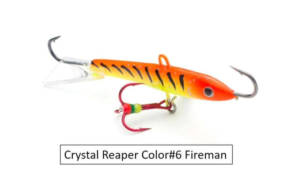 Vexan Crystal Reaper Jigs, Fireman, 1/8 oz, CR2-6
