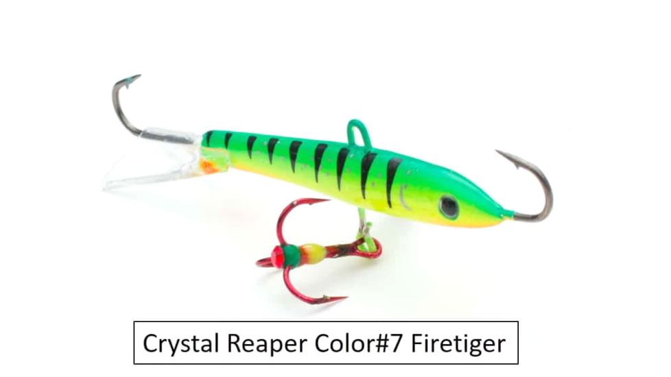 Vexan Crystal Reaper Jigs, Firetiger, 7/8 oz, CR9-7