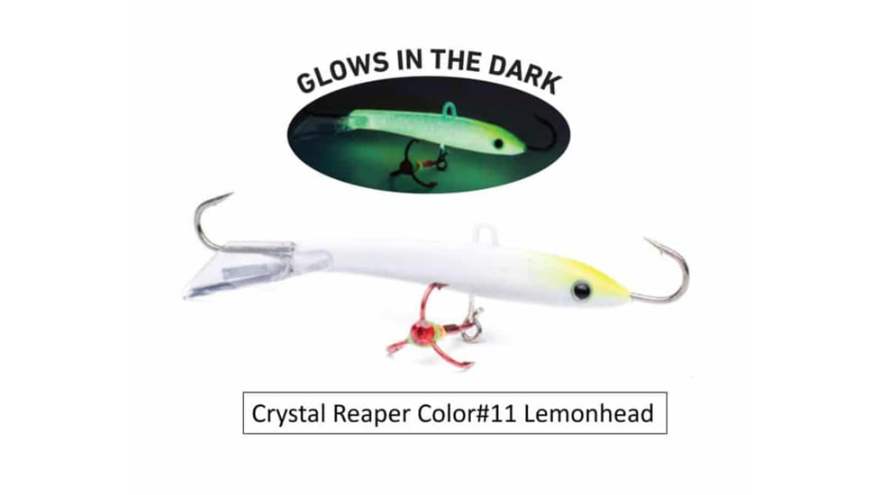 Vexan Crystal Reaper Jigs, Lemonhead, 1/8 oz, CR2-11