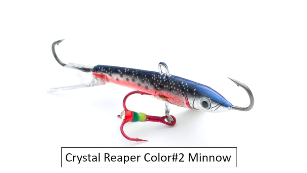 Vexan Crystal Reaper Jigs, Minnow, 3/16 oz, CR3-2