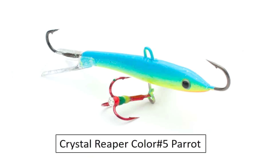 Vexan Crystal Reaper Jigs, Parrot, 3/16 oz, CR3-5