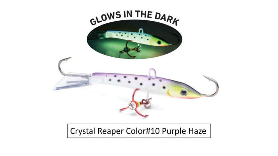 Vexan Crystal Reaper Jigs, Purple Haze, 1/8 oz, CR2-10