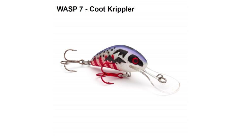 Vexan Rattlin Wasp Trolling /Cast Crankbait No4, Coot Krippler, 1/16 oz, RW4-7