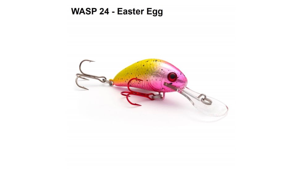 Vexan Rattlin Wasp Trolling /Cast Crankbait No4, Easter Egg, 1/16 oz, RW4-24