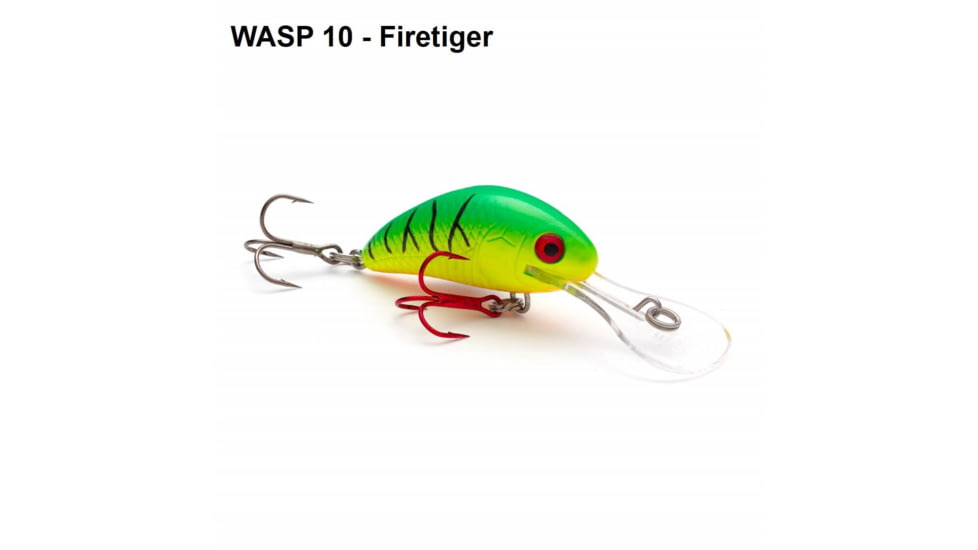 Vexan Rattlin Wasp Trolling /Cast Crankbait No4, Firetiger, 1/16 oz, RW4-10