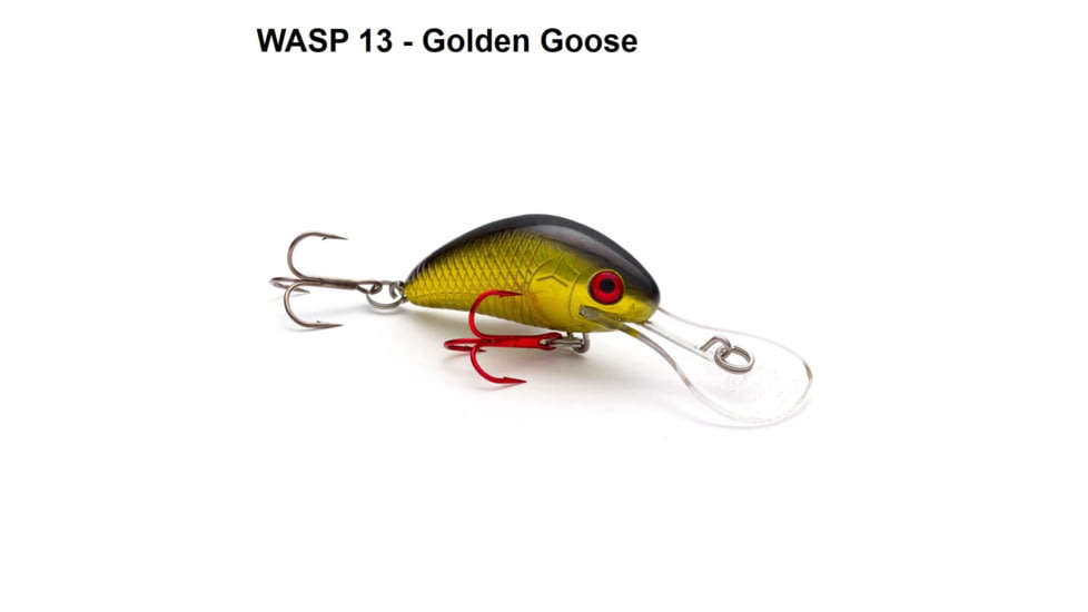 Vexan Rattlin Wasp Trolling /Cast Crankbait No5, Golden Goose, 1/4 oz, RW5-13