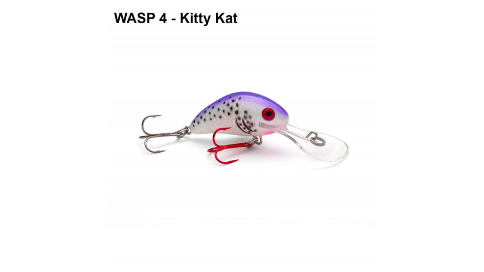 Vexan Rattlin Wasp Trolling /Cast Crankbait No5, Kitty Kat, 1/4 oz, RW5-4
