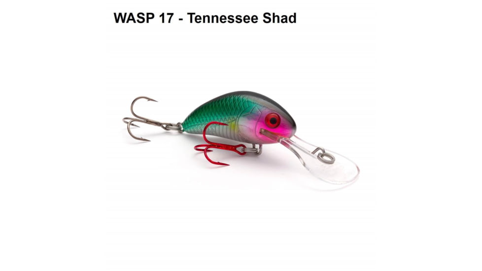 Vexan Rattlin Wasp Trolling /Cast Crankbait No5, Tennessee Shad, 1/4 oz, RW5-17
