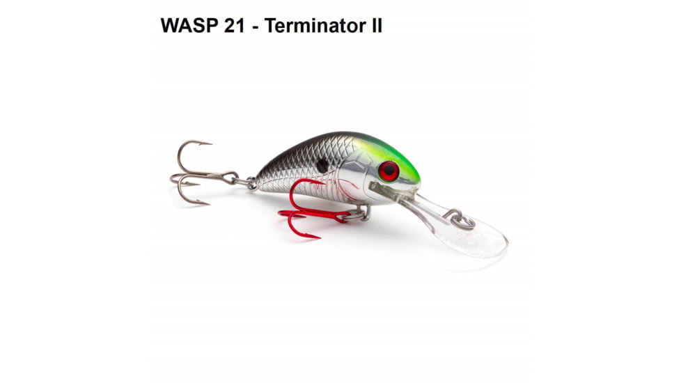 Vexan Rattlin Wasp Trolling /Cast Crankbait No4, Terminator II, 1/16 oz, RW4-21