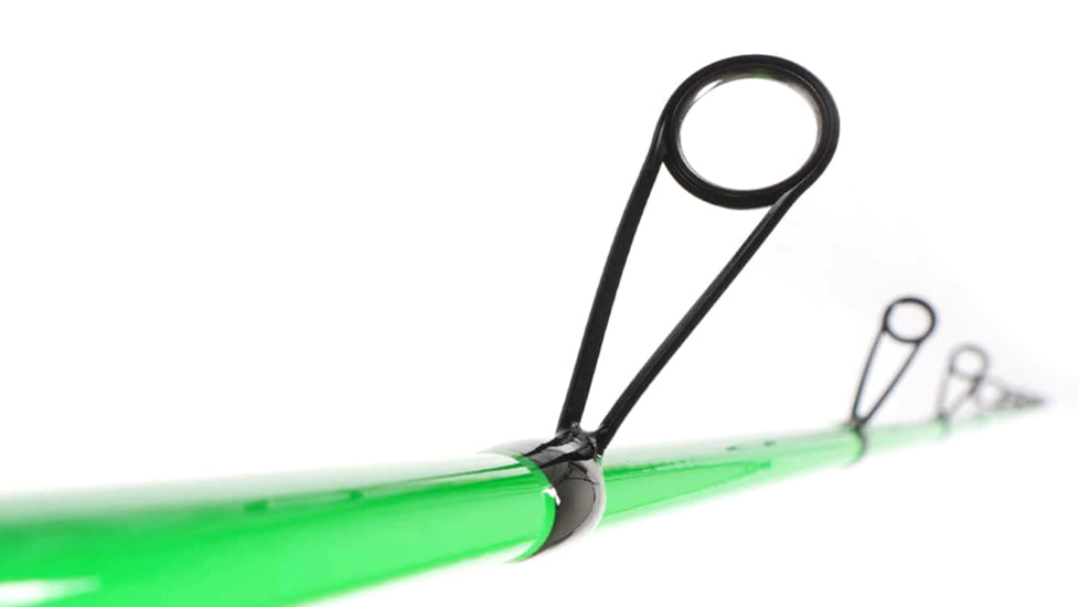 Vexan StrikeBack Rods, Medium Heavy Spinning, 7 ft, Black/Green, SB-7MH-S