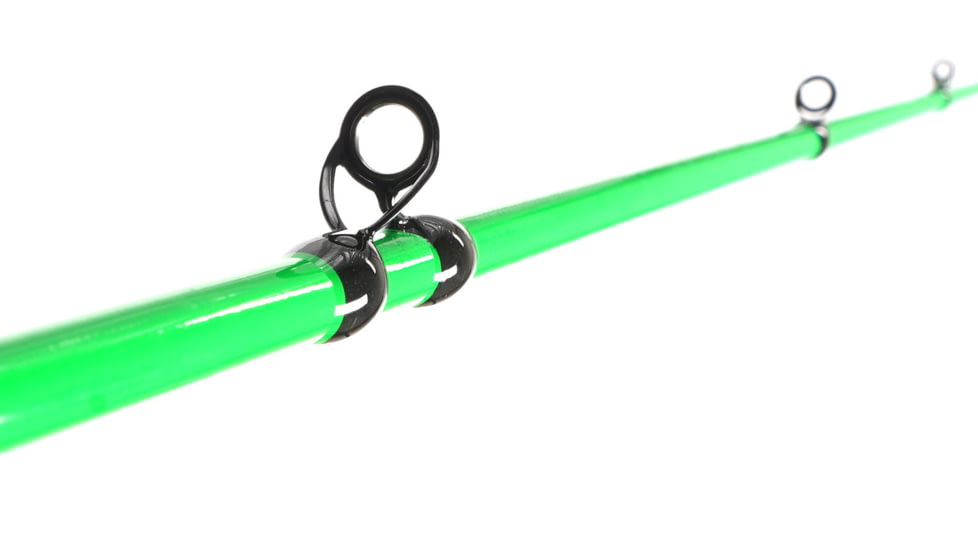 Vexan StrikeBack Rods, Medium Heavy Spinning, 7 ft, Black/Green, SB-7MH-S