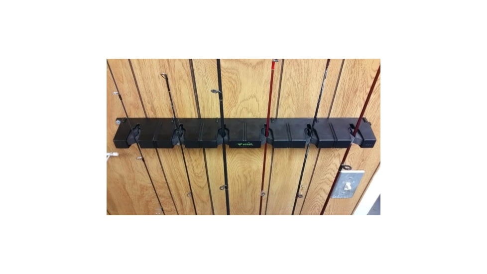Vexan Super 6 Fishing Rod Rack, Black, Large, BB-Q845-9NTN