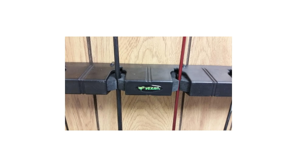 Vexan Super 6 Fishing Rod Rack, Black, Large, BB-Q845-9NTN