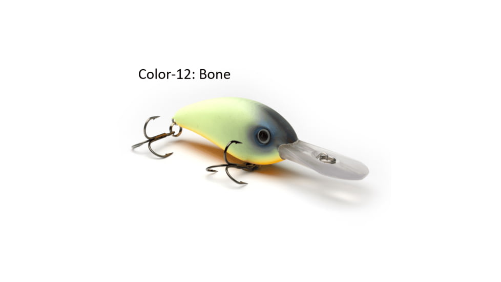 Vexan Vern Stonerollers Deep Dive Crankbait, Bone, 3/4 oz, VSR-12