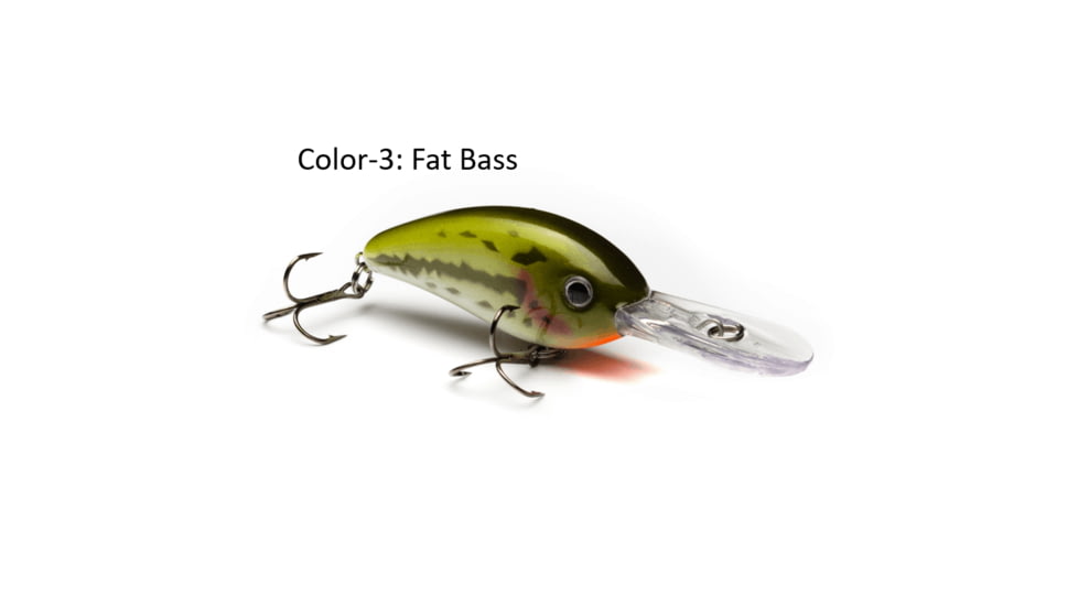 Vexan Vern Stonerollers Deep Dive Crankbait, Fat Bass, 3/4 oz, VSR-3
